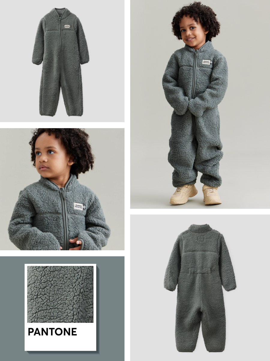 

Комбинезон детский Happy Baby 89058, dark grey, 92, Серый, 89058