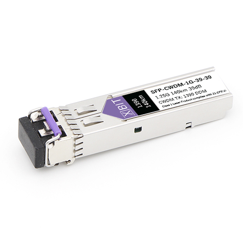 

Модуль XBIT SFP-CWDM-1G-39-39 (S1GC14039), Серебристый, SFP-CWDM-1G-39-39
