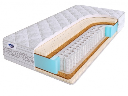 

Матрас SkySleep 110 x 175 ETALON MEDIUM S500, Белый, ETALON MEDIUM S500