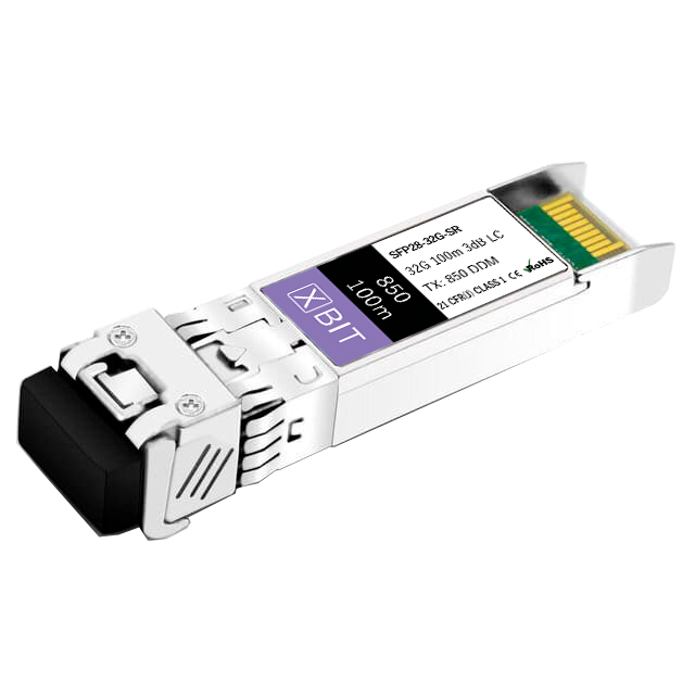 

Модуль XBIT SFP28-32G-SR (S32G100SR), Серебристый, SFP28-32G-SR