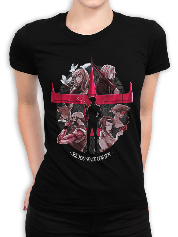 

Футболка женская DreamShirts Studio Аниме Ковбой Бибоп 282-bebop-1 черная 3XL, Черный, Аниме Ковбой Бибоп 282-bebop-1