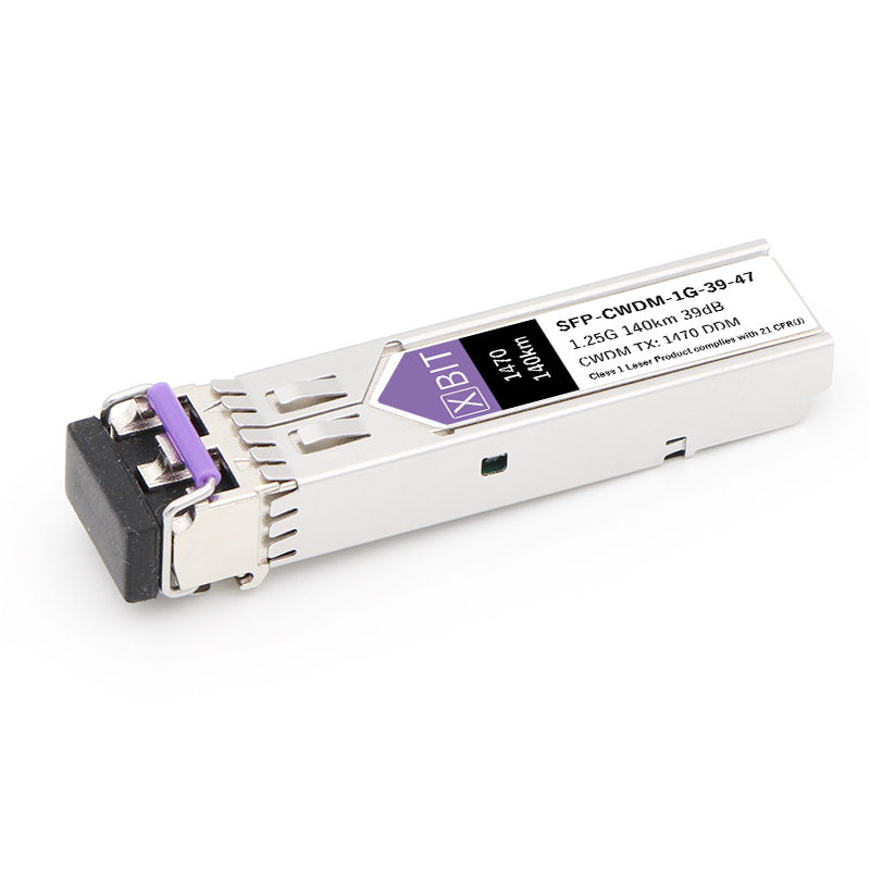 

Модуль XBIT SFP-CWDM-1G-39-47 (S1GC14047), Серебристый, SFP-CWDM-1G-39-47