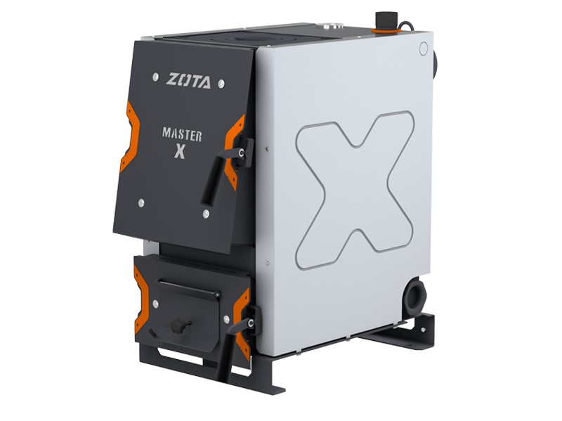 Твердотопливный котел ZOTA Master-X 12П АОТВ с чугунной плитой