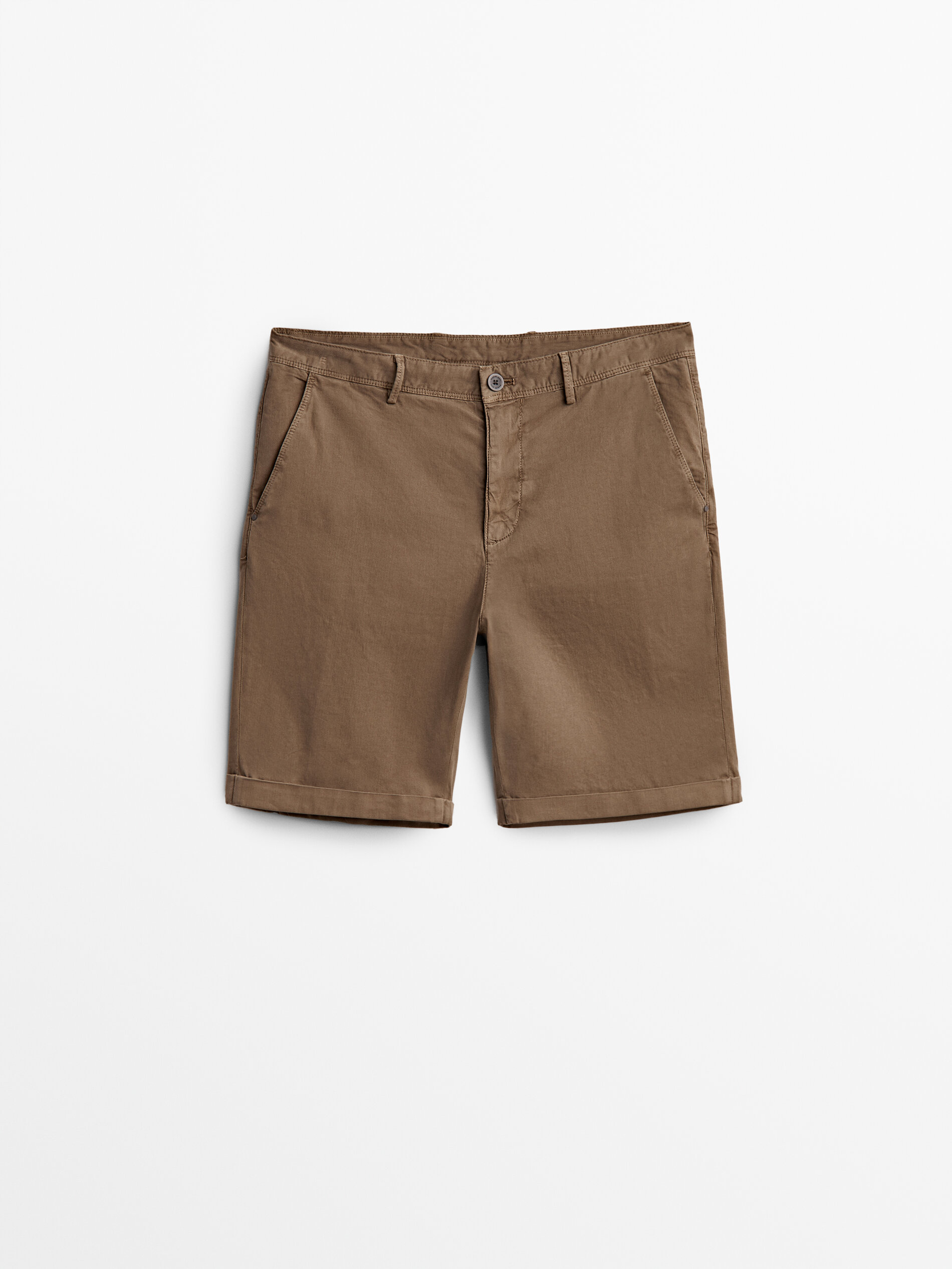 

Шорты мужские Massimo Dutti 02901061710 бежевые 42, 02901061710