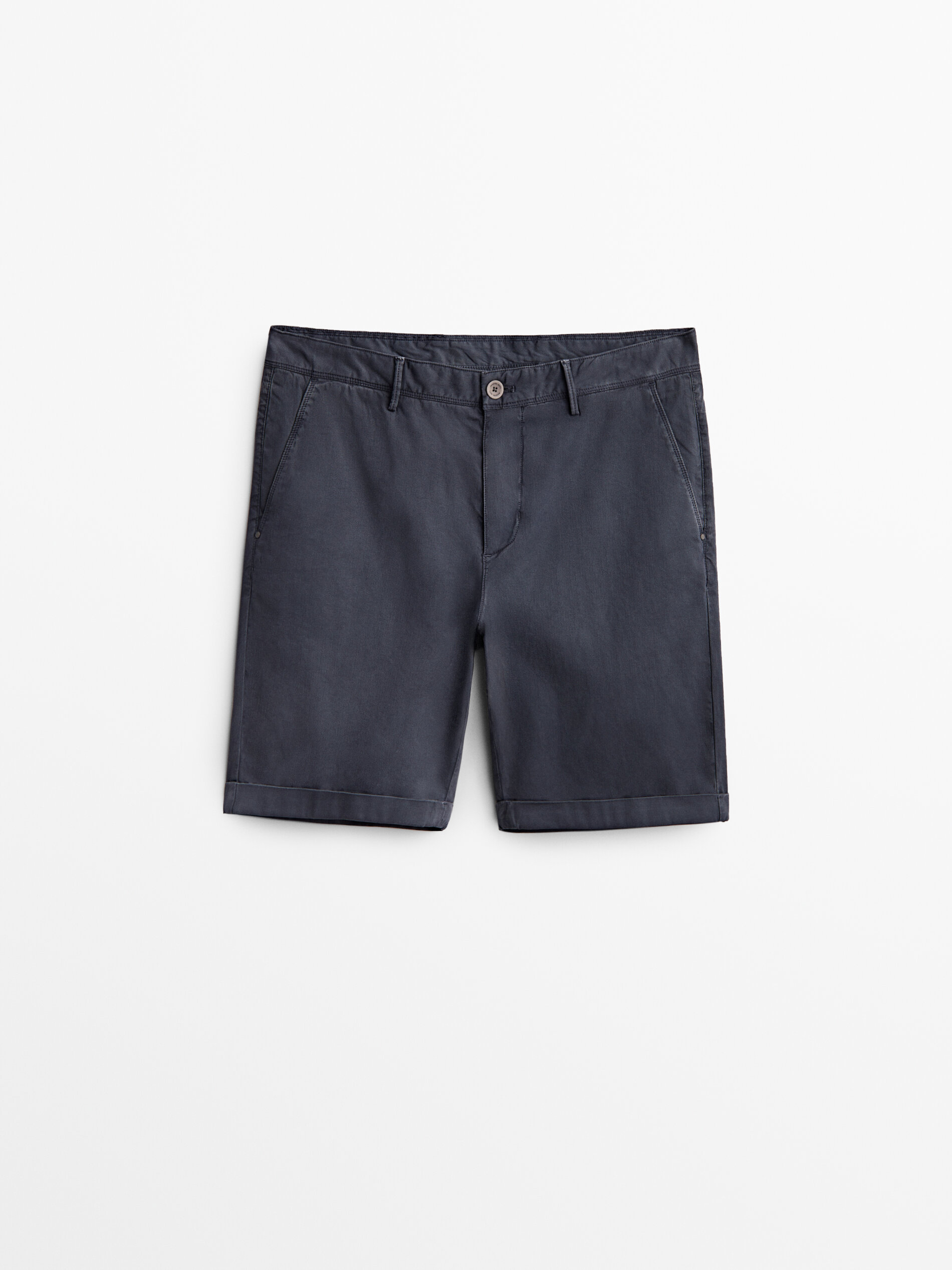 

Шорты мужские Massimo Dutti 02901061420 голубые 38, 02901061420