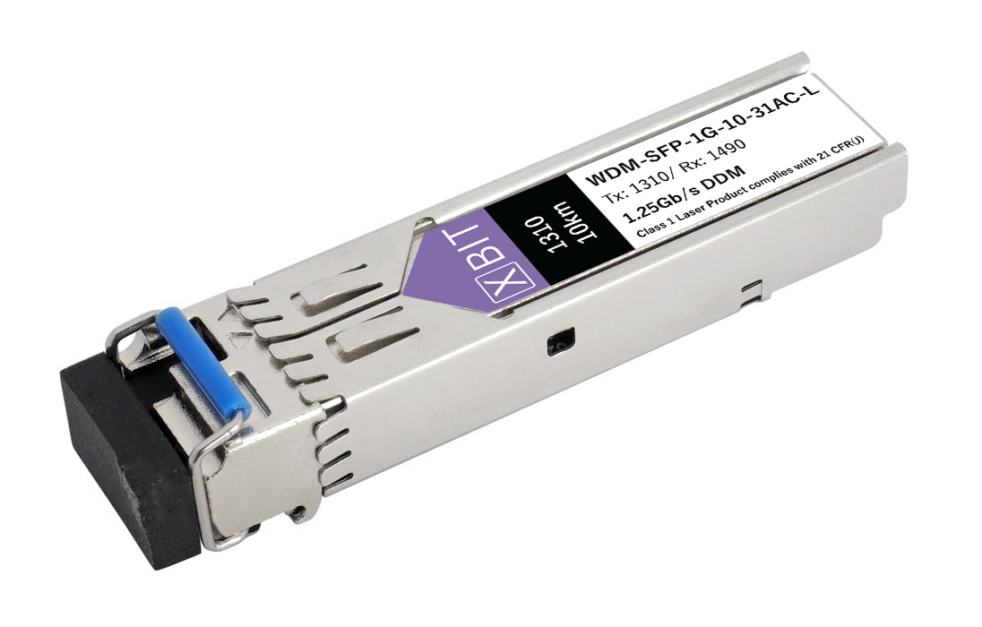 

Модуль XBIT SFP-WDM-1G-10-31AС-L (S1GW1031-49L), Серебристый, SFP-WDM-1G-10-31AС-L