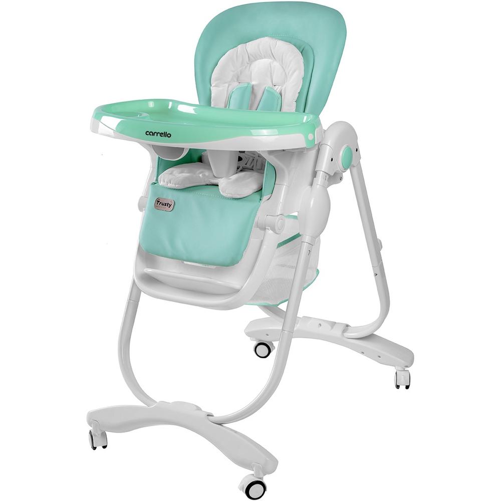 Стульчик для кормления Carrello Trusty CRL-9505 Mint Green стульчик для кормления 3 в 1 carrello triumph crl 10302 palette grey