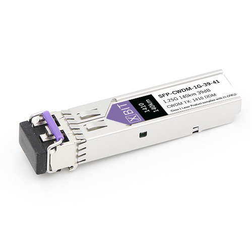 

Модуль XBIT SFP-CWDM-1G-39-41 (S1GC14041), Серебристый, SFP-CWDM-1G-39-41