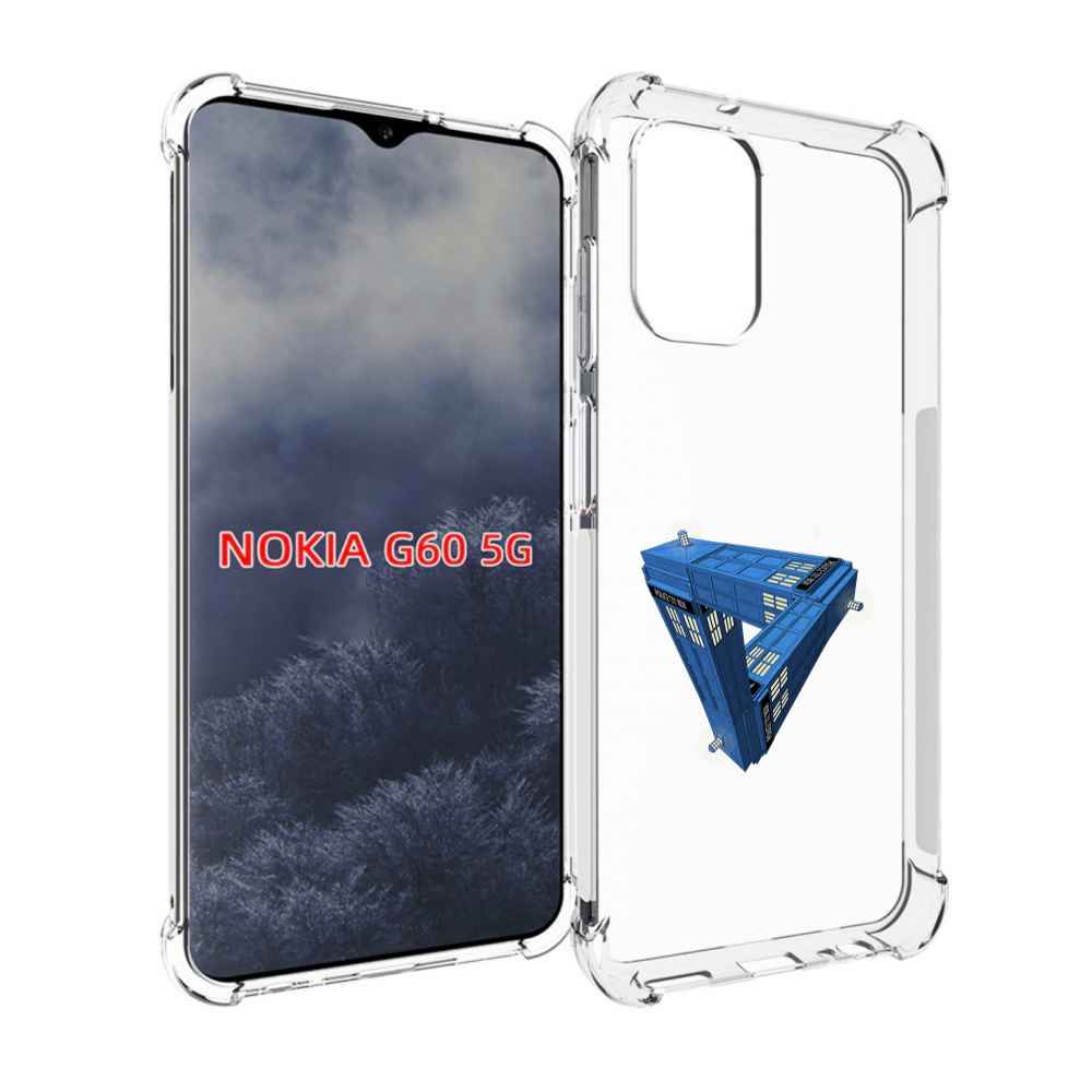 

Чехол MyPads головолока абстракция для Nokia G60 5G, Прозрачный, Tocco