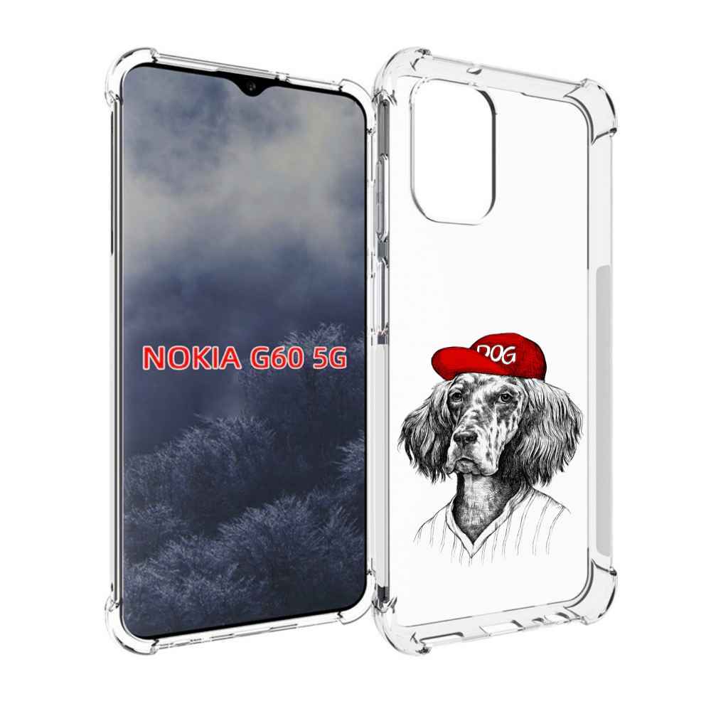 

Чехол MyPads дог для Nokia G60 5G, Прозрачный, Tocco