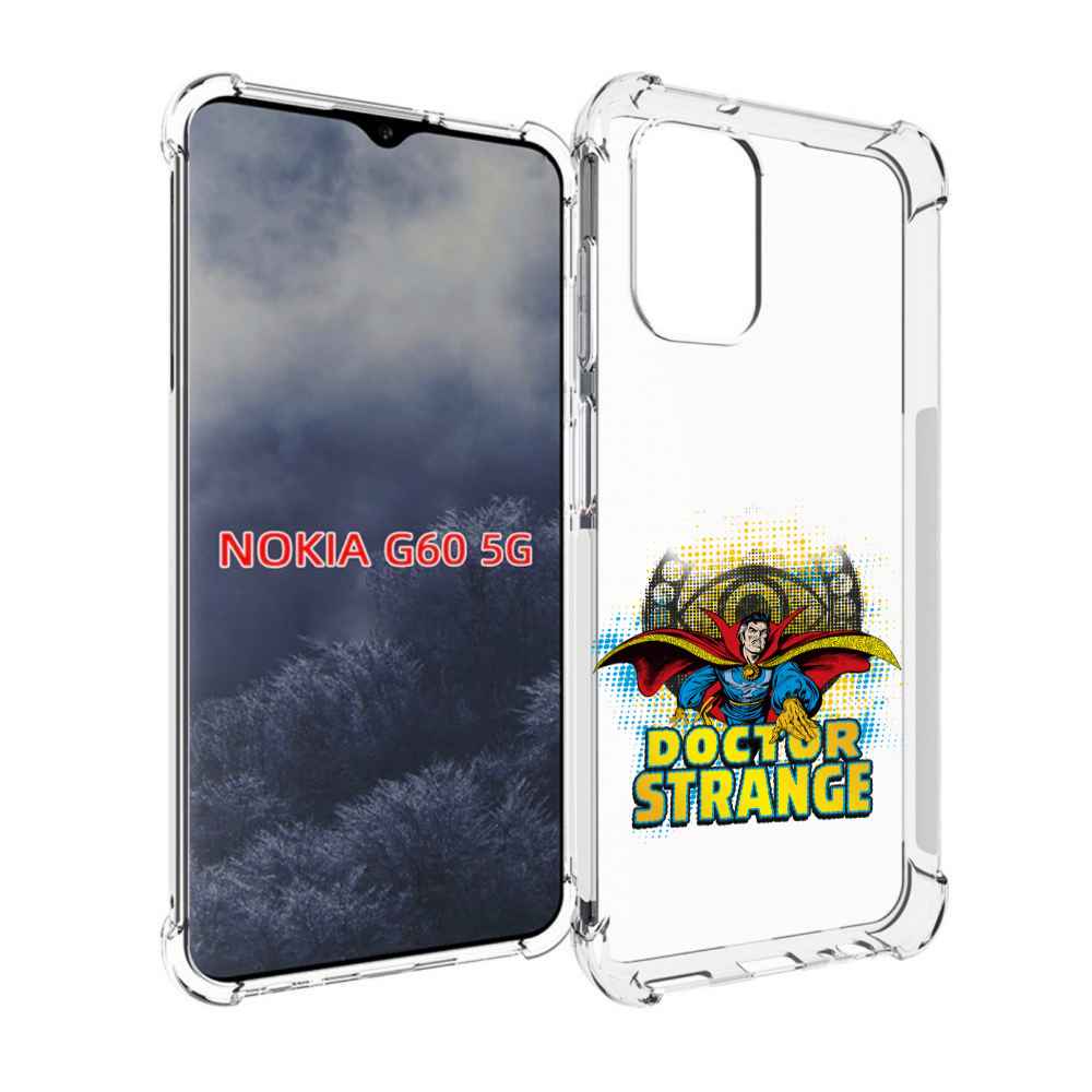 

Чехол MyPads доктор стренж рисунок для Nokia G60 5G, Прозрачный, Tocco