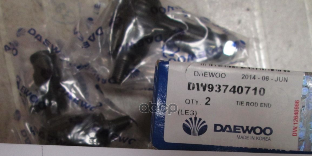 

Наконечник рулевой GENERAL MOTORS 93740710 General Motors 93740710