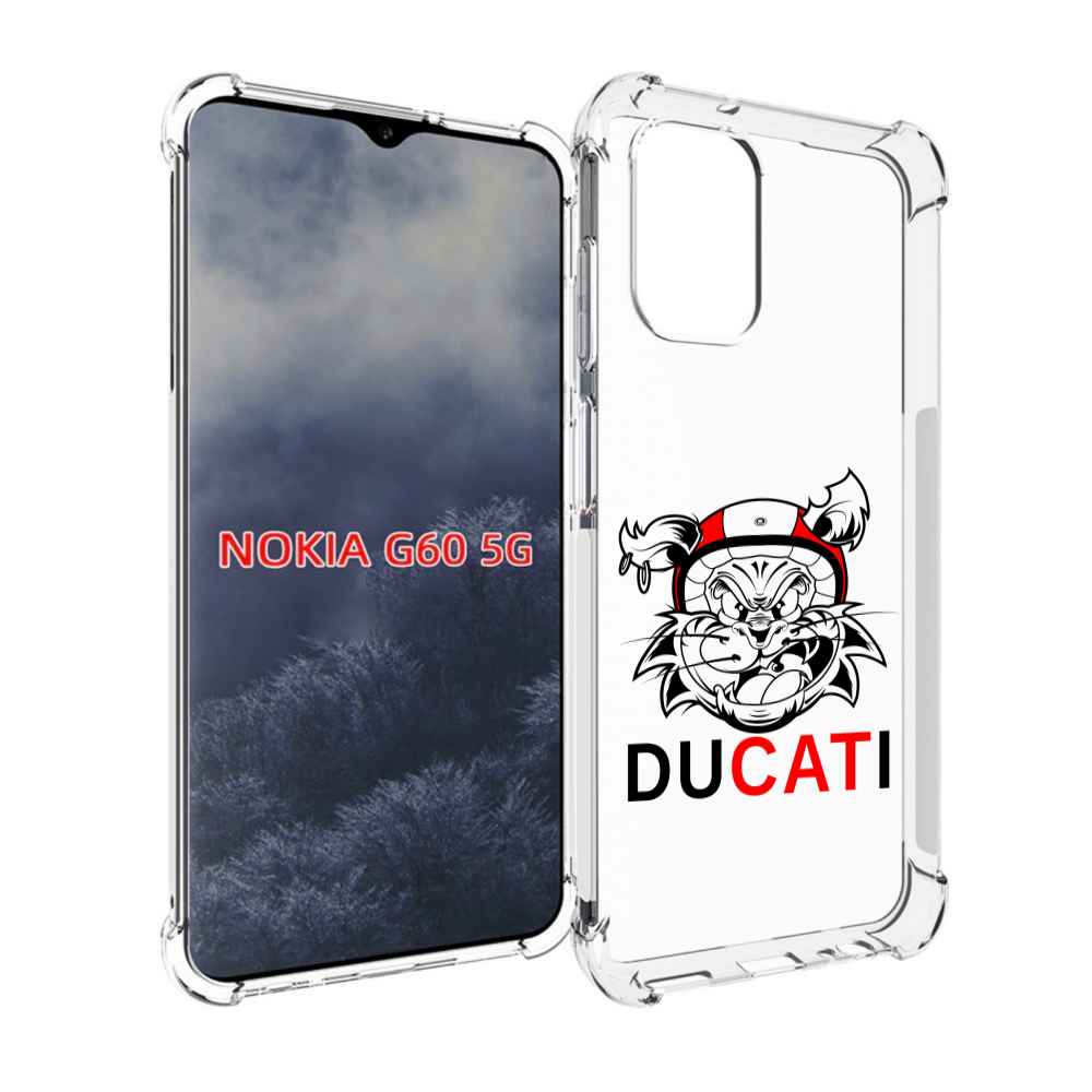 

Чехол MyPads дукати для Nokia G60 5G, Прозрачный, Tocco