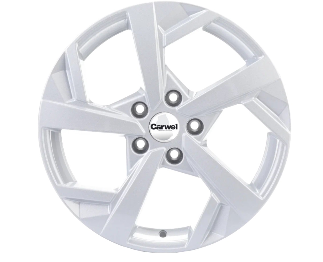 

Диск Литой R17 7j 5x112/57.1 Et43 Carwel Тенис 1712 Slt 00096190 CARWEL арт. 00096190, Серебристый
