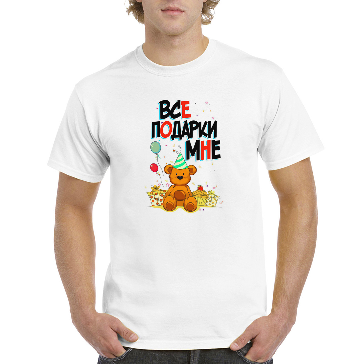 

Футболка унисекс CoolPodarok 2M015549 белая 52 RU, Белый, 2M015549