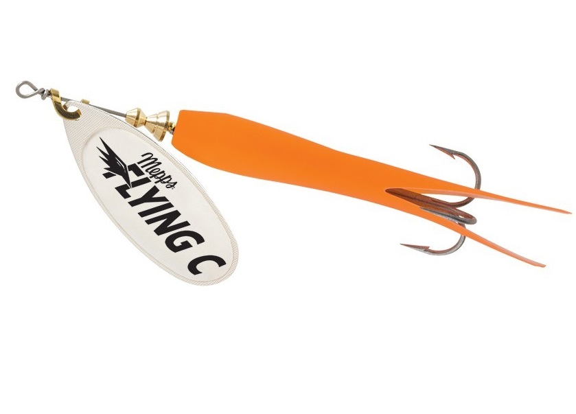 

Блесна Mepps Aglia Flying C №3 SO, Серебристый;оранжевый, Aglia Flying C