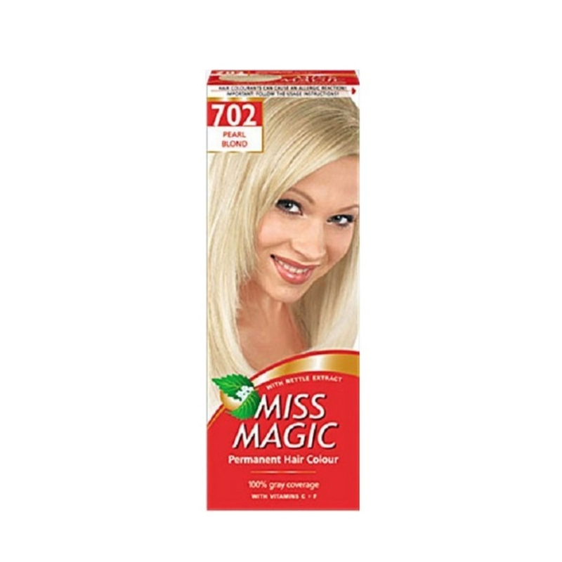 фото Краска для волос miss magic miss magic 702 жемчужный блондин 50 мл