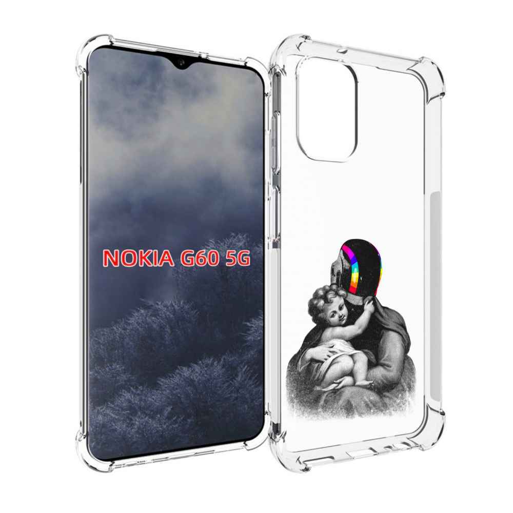 

Чехол MyPads защитник в шлеме для Nokia G60 5G, Прозрачный, Tocco