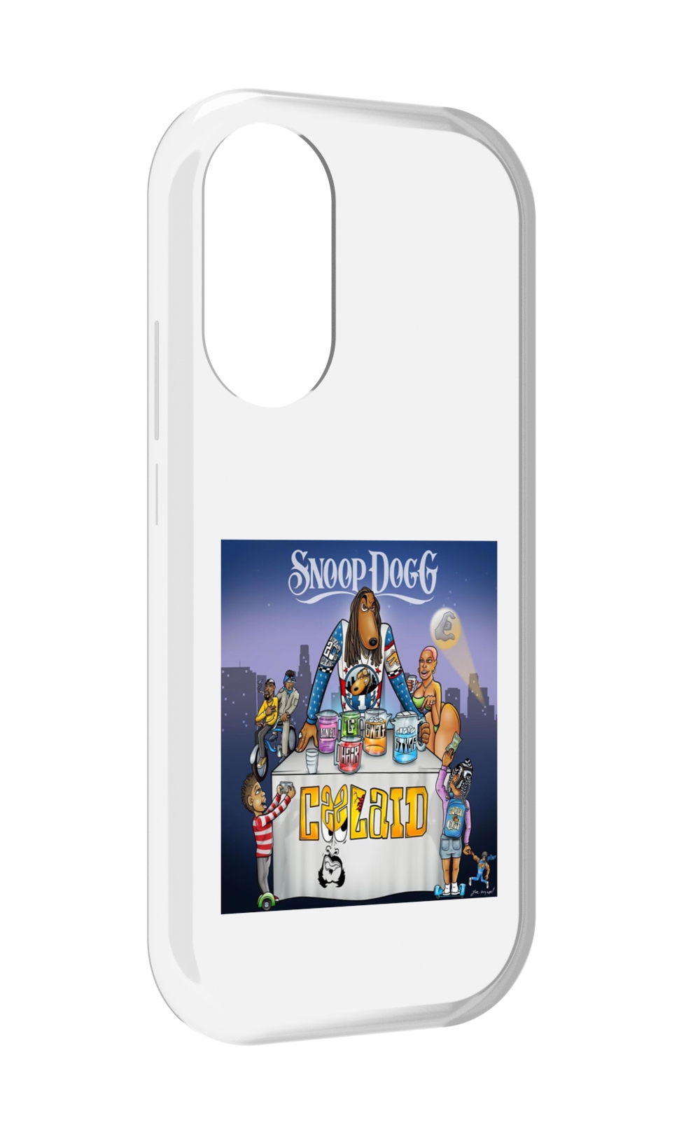 

Чехол MyPads Snoop Dogg COOLAID для Honor X7, Прозрачный, Tocco