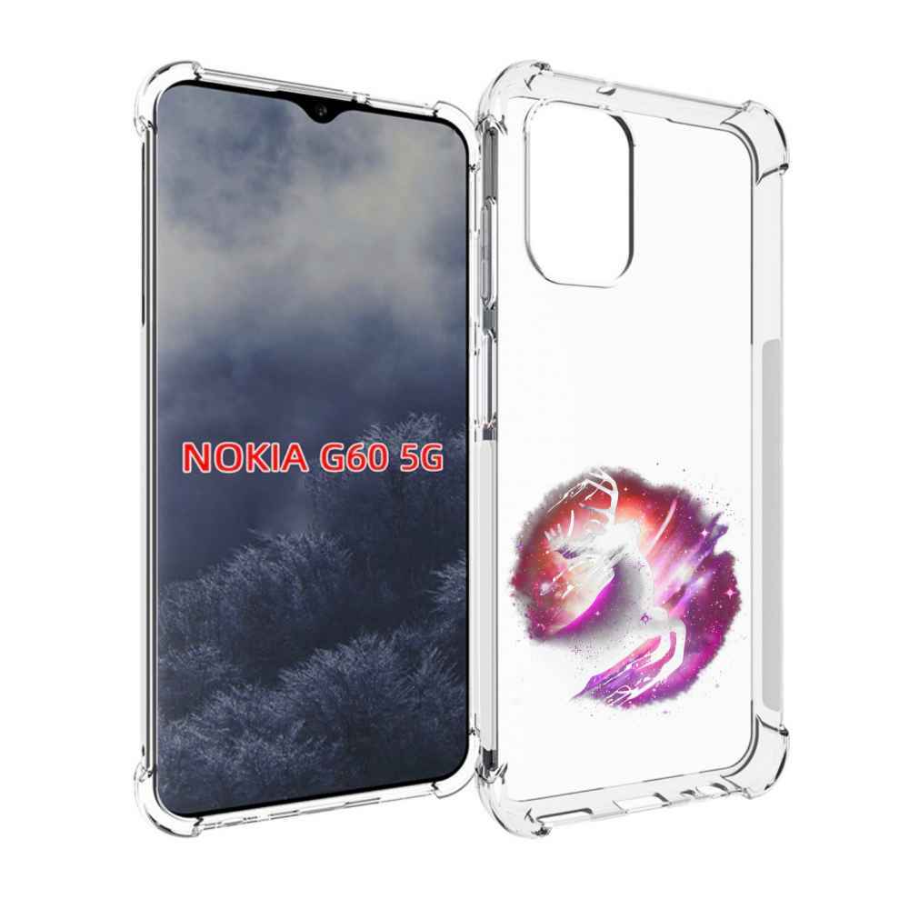 

Чехол MyPads звездный олень для Nokia G60 5G, Прозрачный, Tocco