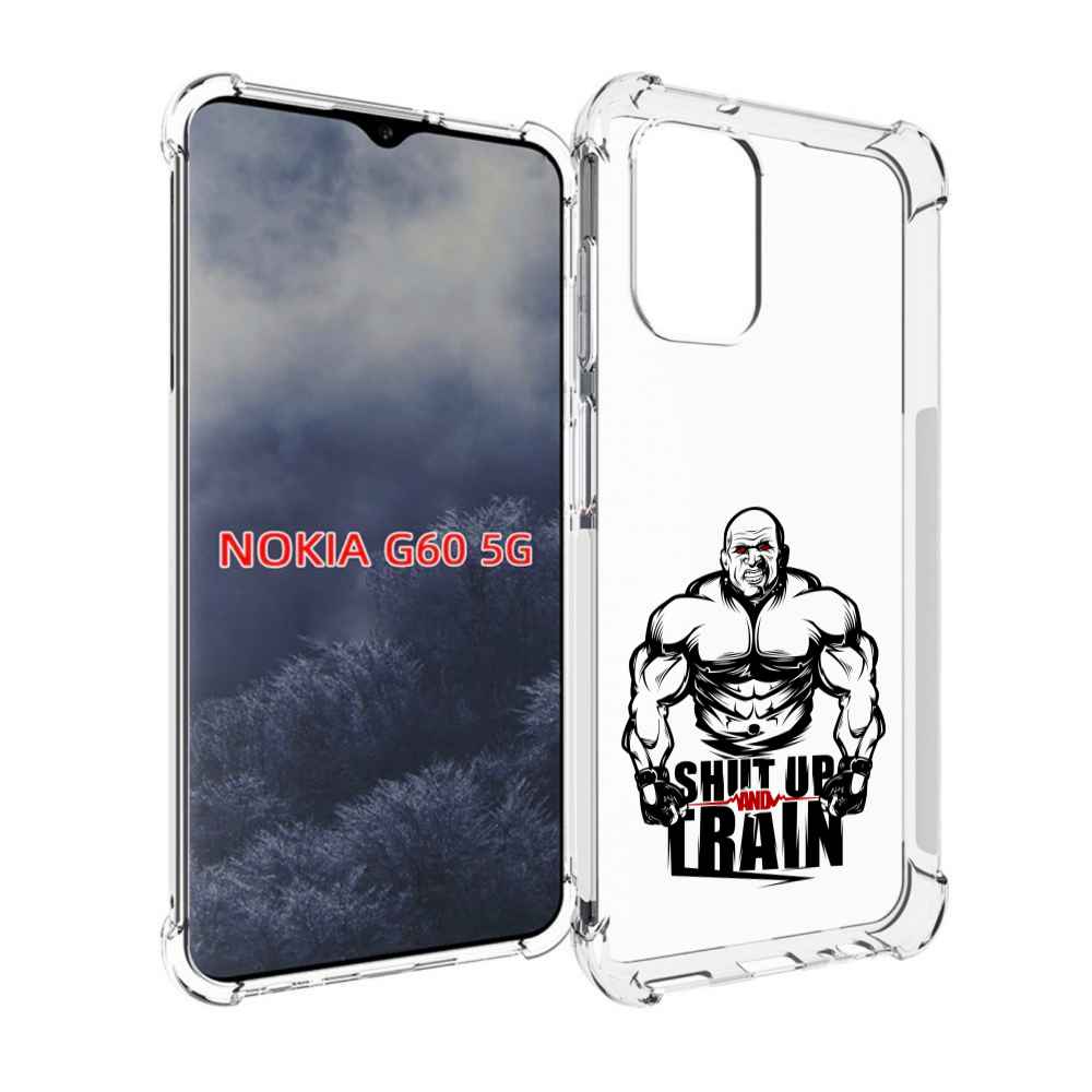 

Чехол MyPads здоровое тело для Nokia G60 5G, Прозрачный, Tocco