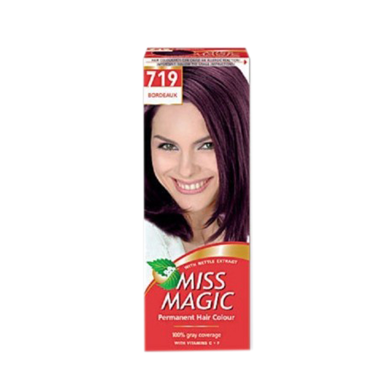 Краска для волос Miss Magic Miss Magic 719 Бордо 50 мл