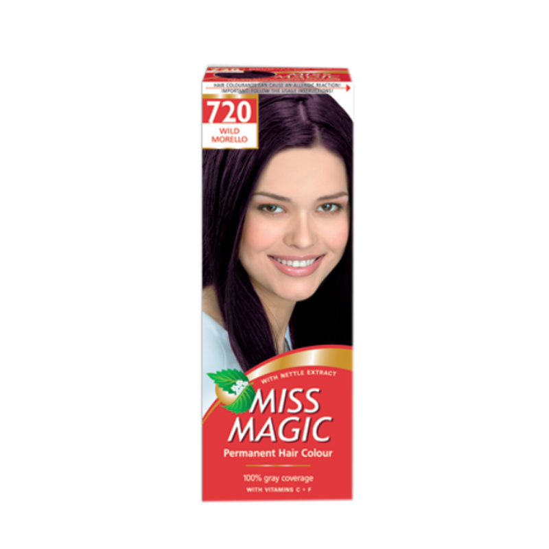 Краска для волос Miss Magic Miss Magic 720 Дикая вишня 50 мл большие пушистые кошки дикая раскраска