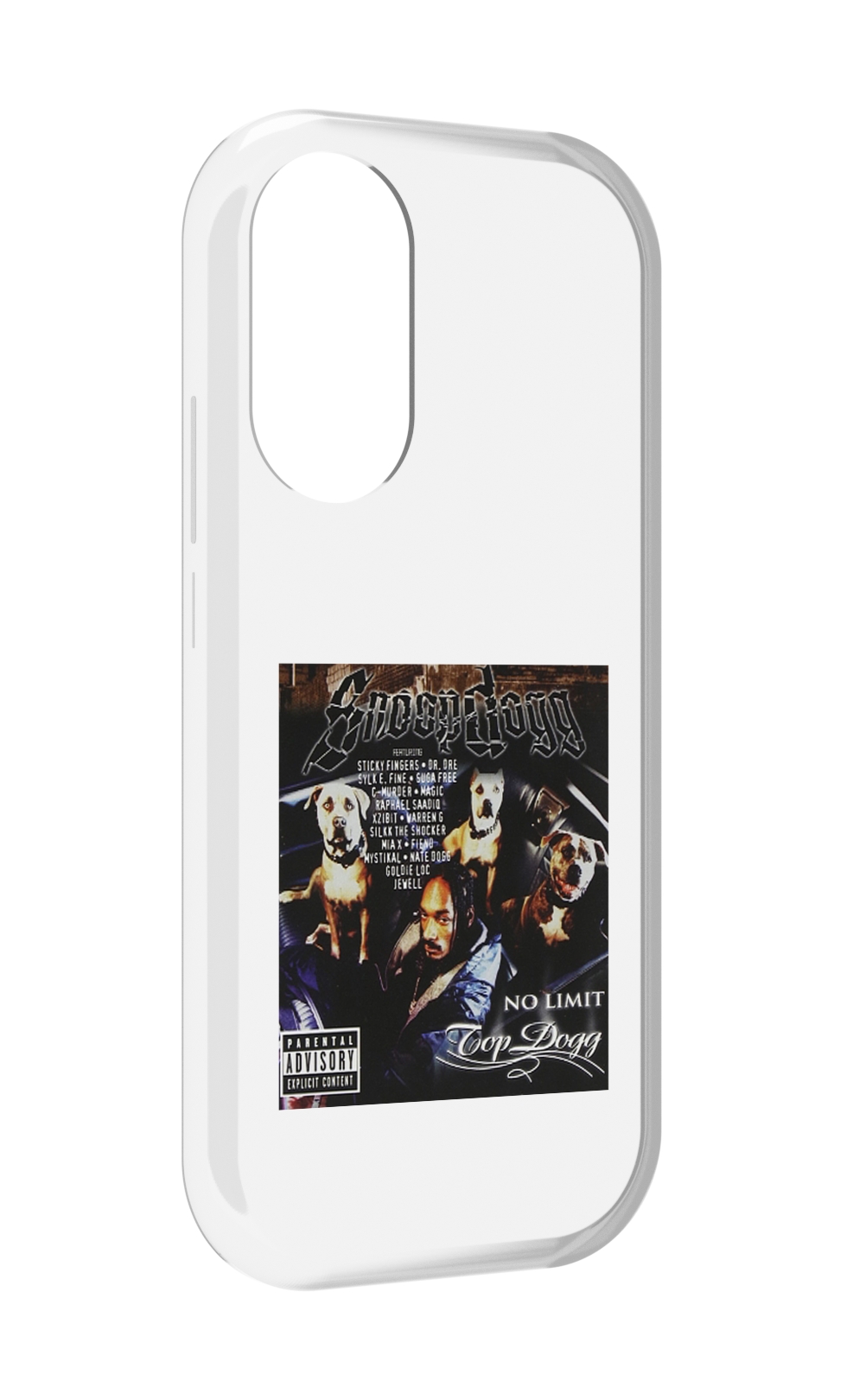 

Чехол MyPads Snoop Dogg NO LIMIT TOP DOGG для Honor X7, Прозрачный, Tocco