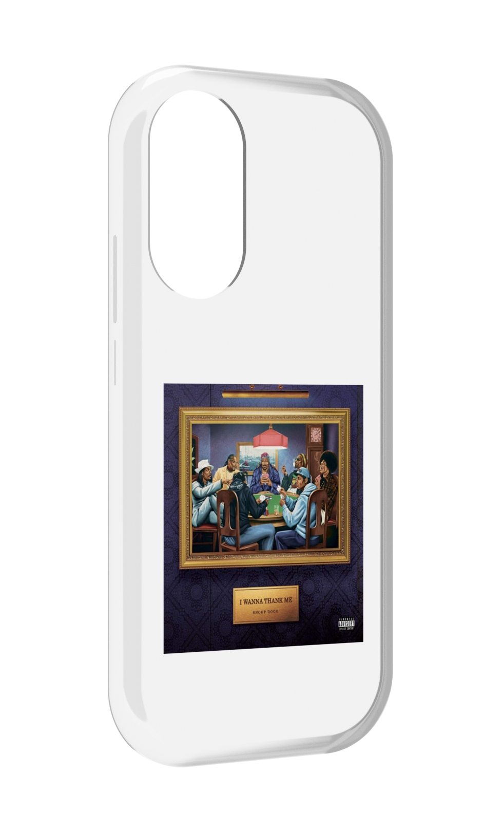 

Чехол MyPads Snoop Dogg WANNA THANK ME для Honor X7, Прозрачный, Tocco