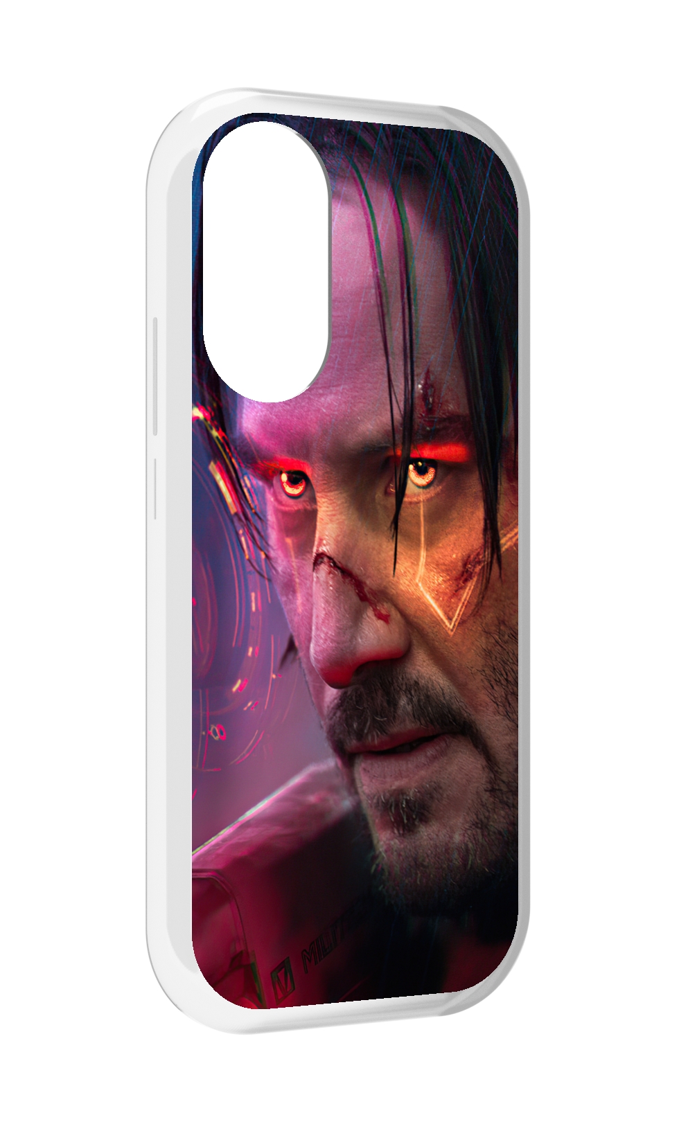 

Чехол MyPads cyberpunk 2077 Джонни Сильверхенд для Honor X7, Прозрачный, Tocco
