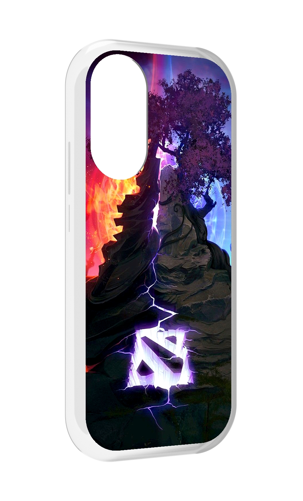 

Чехол MyPads dota 2 логотип для Honor X7, Прозрачный, Tocco