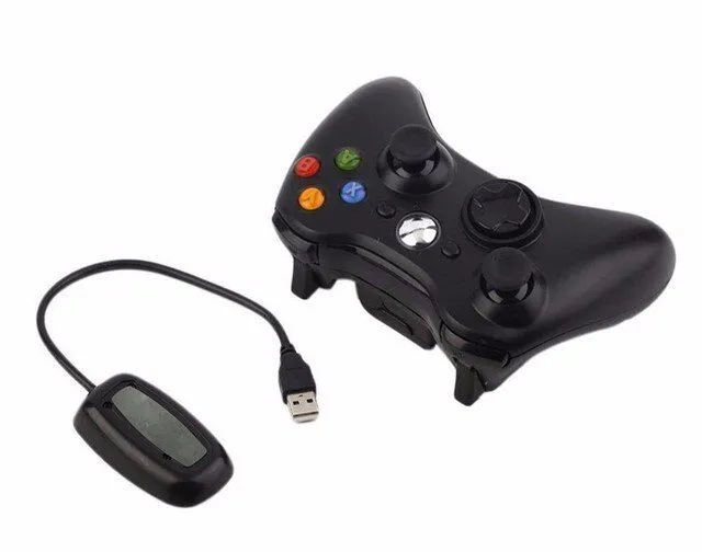 

Геймпад беспроводной Vidges с ресивером для Xbox 360 и ПК PS3 2,4 ГГЦ черный, Xbox 360 и ПК PS3 2,4 ГГЦ