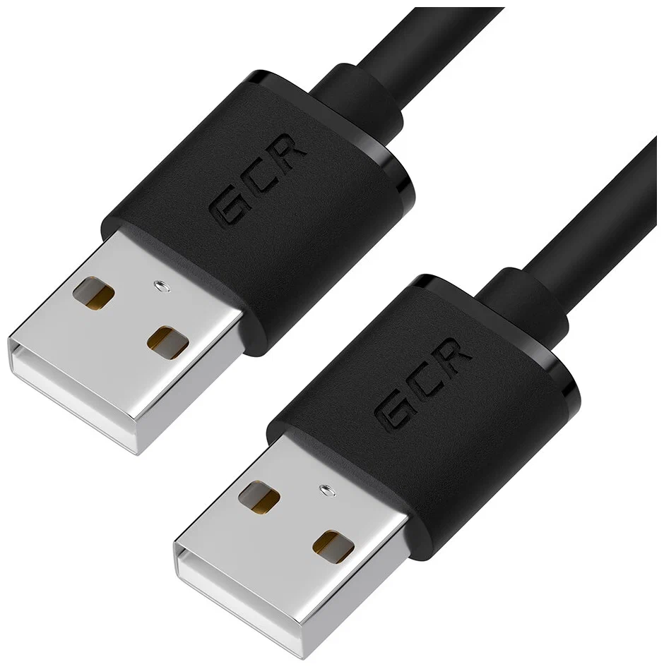 

Кабель GCR USB AM-AM не указано м, Черный, Кабель 0.3m USB AM/AM, черный, 28/28 AWG, экран, армированный, морозостойкий