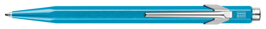 

Ручка шариковая Carandache Office Popline Metal-X 849.671 Turquoise Metallic M синяя