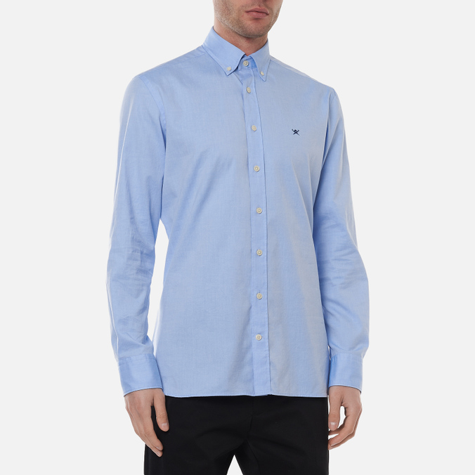 

Рубашка мужская Hackett HM308067-513 голубая XS, HM308067-513