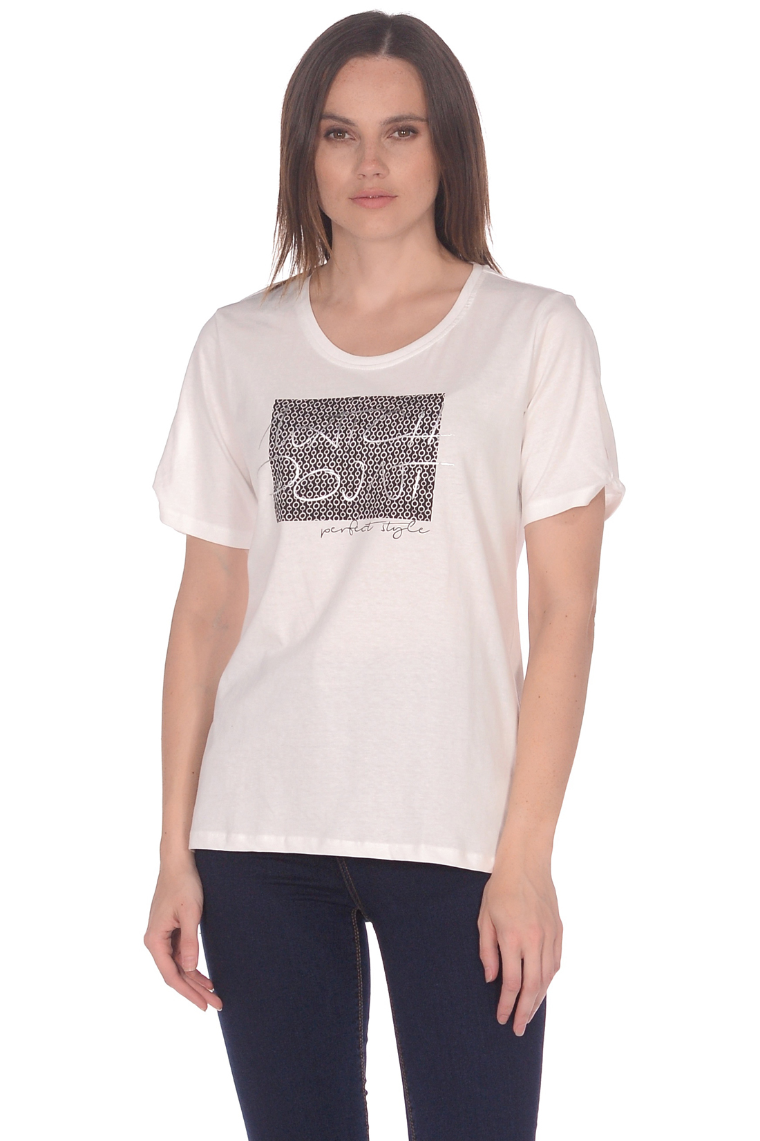 

Футболка женская Baon B239103 белая 2XL, B239103