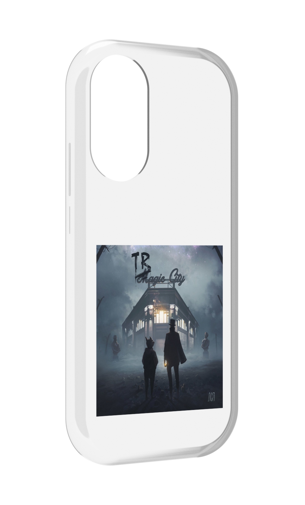 

Чехол MyPads Tragic City ЛСП для Honor X7, Прозрачный, Tocco