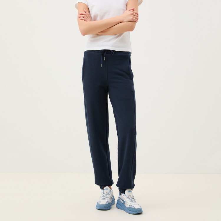 

Спортивные брюки женские Maison David MLW17W-11 синие XL, Синий, MLW17W-11