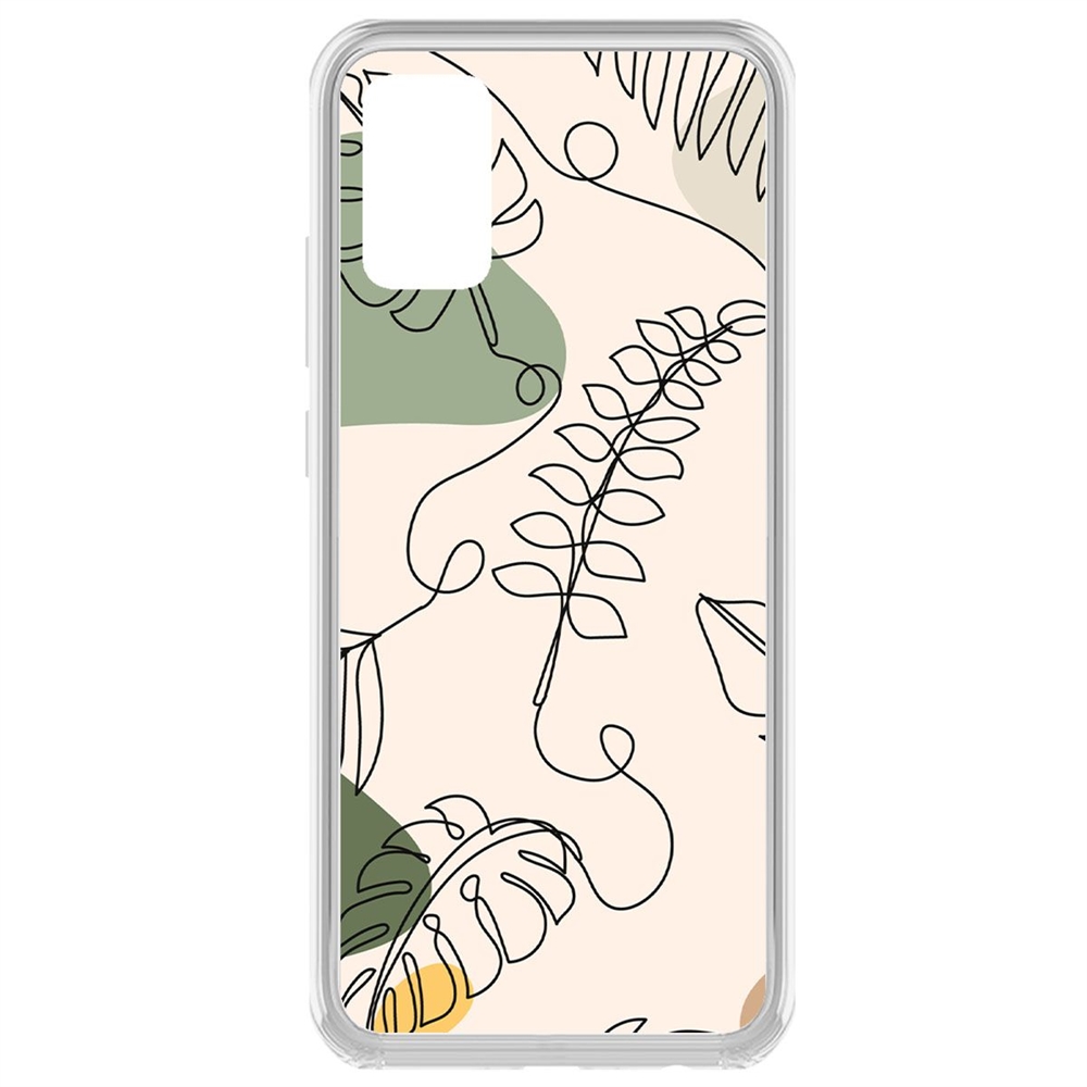 

Чехол-накладка Линия весны для Samsung Galaxy A02s (A025), Прозрачный