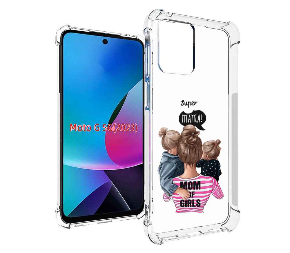 

Чехол MyPads Мама-девочек женский для MOTO G 5G 2023, Tocco
