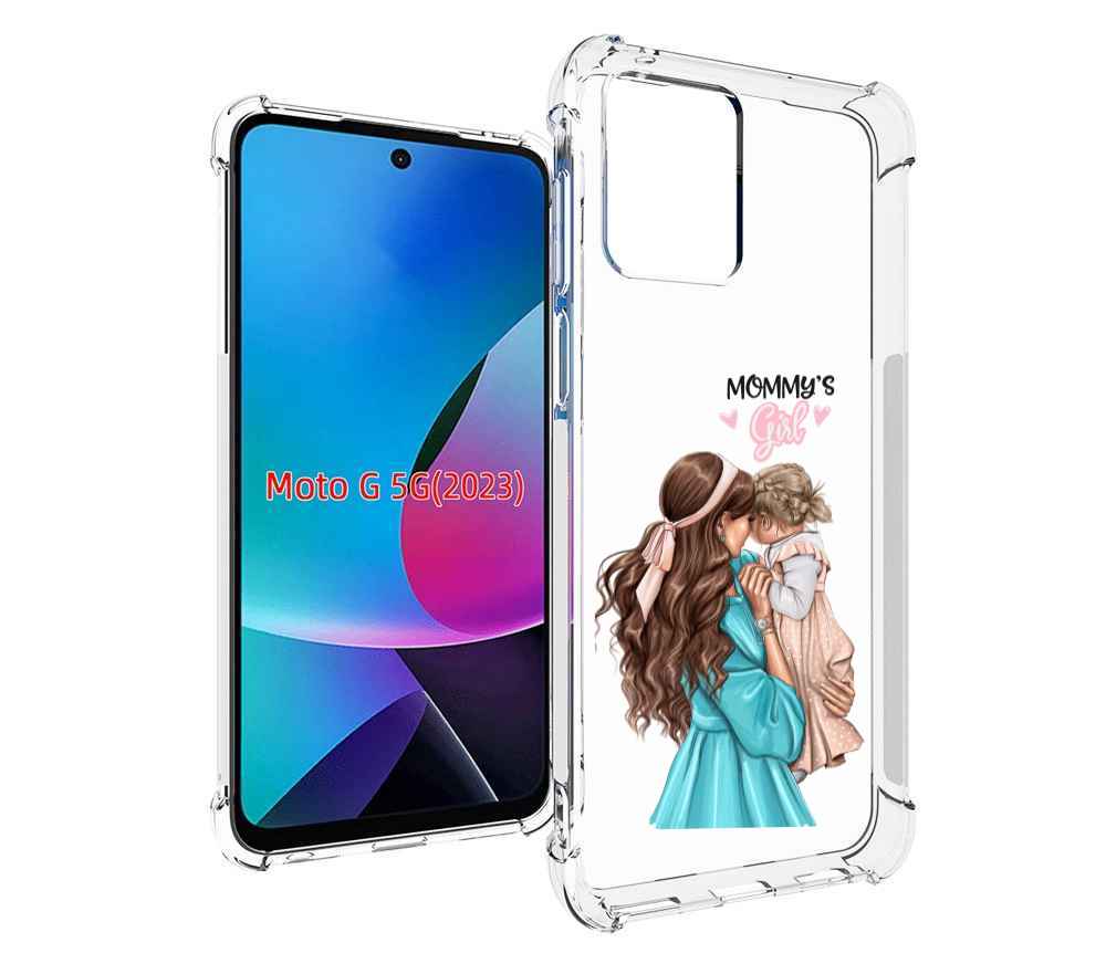 

Чехол MyPads Мама-девочки женский для MOTO G 5G 2023, Tocco