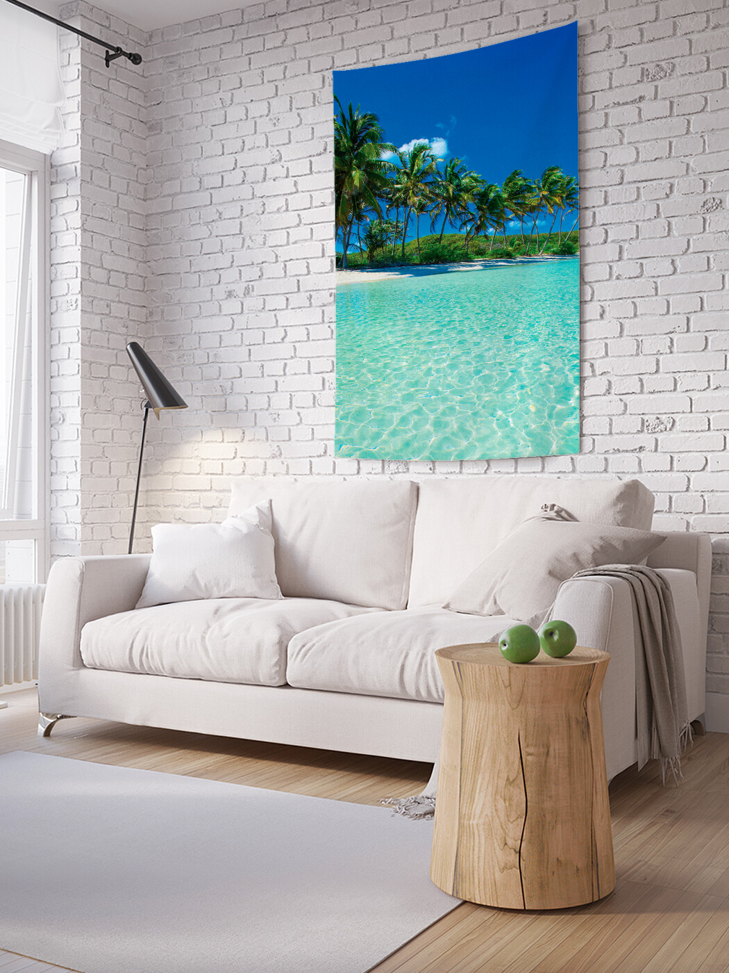 

Вертикальное фотопанно JoyArty Возможность прохладиться, из ткани, 100х150 см