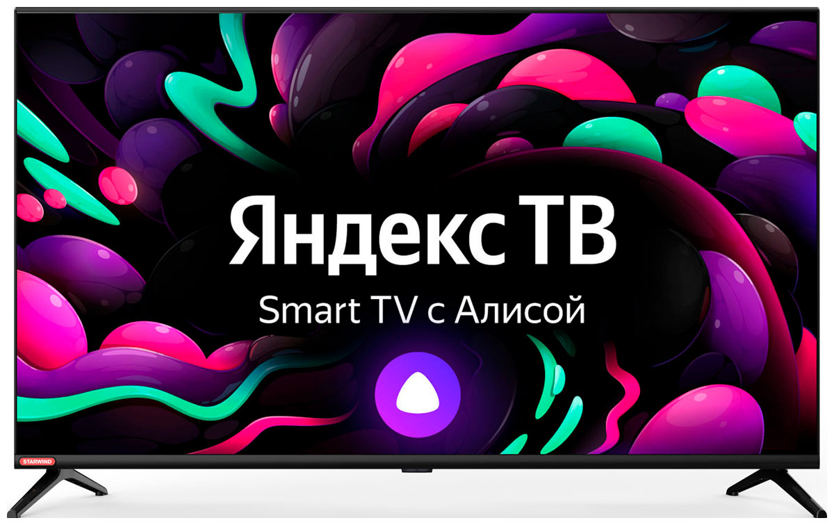 

Телевизор Starwind SW-LED40SG300, 40"(102 см), FHD, Черный, SW-LED40SG300