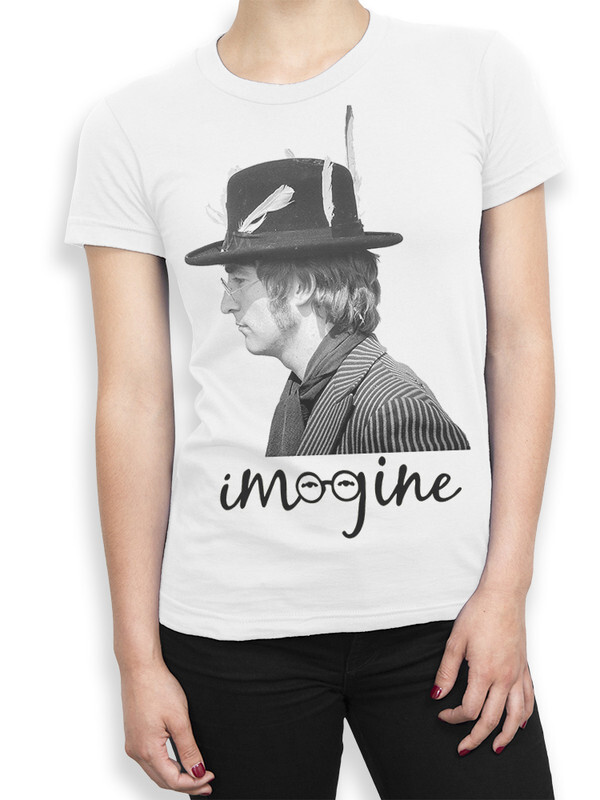 

Футболка женская DreamShirts Studio Джон Леннон 291-lennon-1 белая L, Белый, Джон Леннон 291-lennon-1