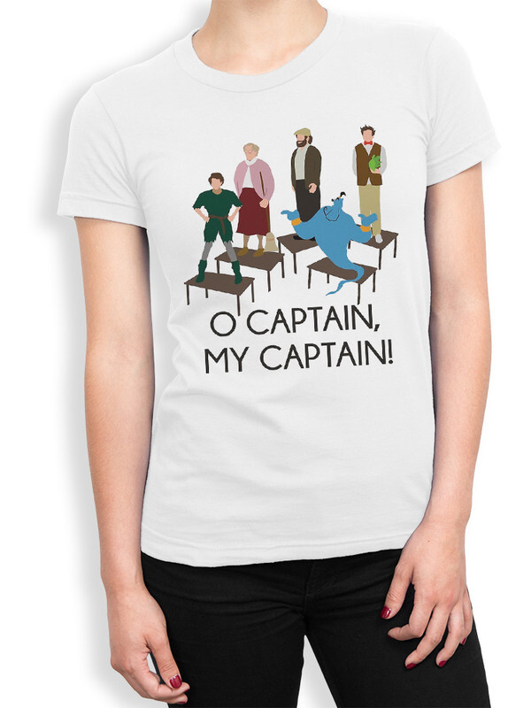 

Футболка женская DreamShirts Studio Робин Уильямс 293-captain-1 белая L, Белый, Робин Уильямс 293-captain-1