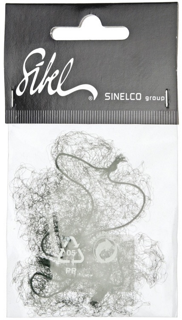 Сетка-паутинка для волос Sibel черная 2 шт 115263302 рюкзак melenni эконом m серый черная сетка