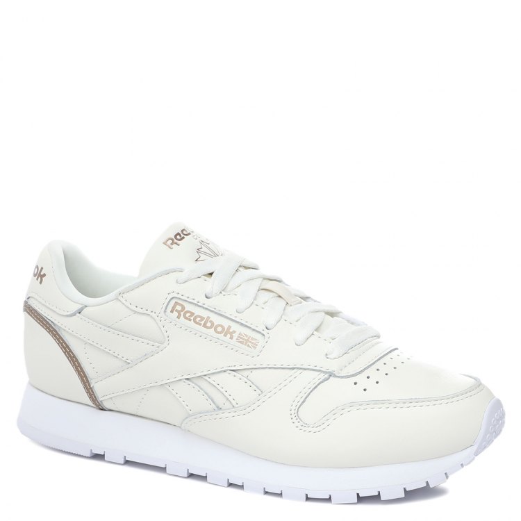 

Кроссовки женские Reebok CL LTHR белые 38 EU, CL LTHR_2514338