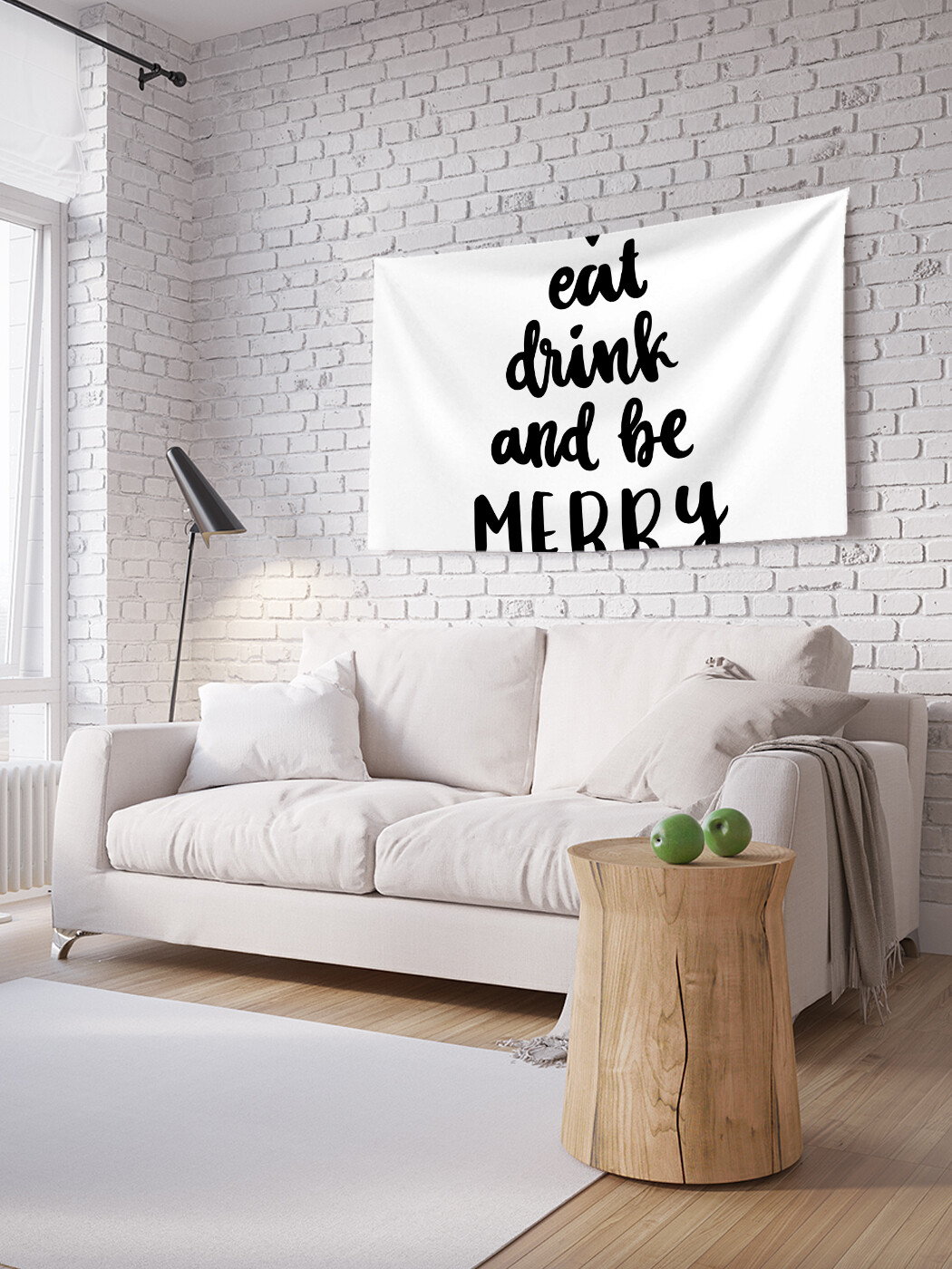 

Горизонтальное фотопанно JoyArty Есть пить и веселиться, из ткани, 150х200 см
