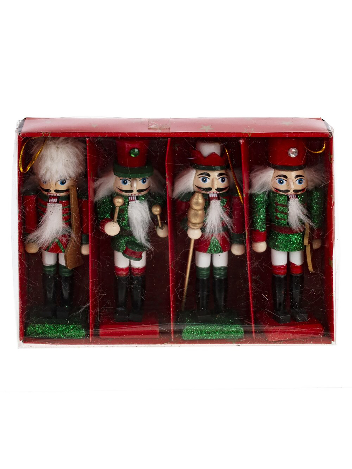 

Елочная игрушка Remeco collection Щелкунчик 793406_hh1 4 шт. разноцветный, Щелкунчик