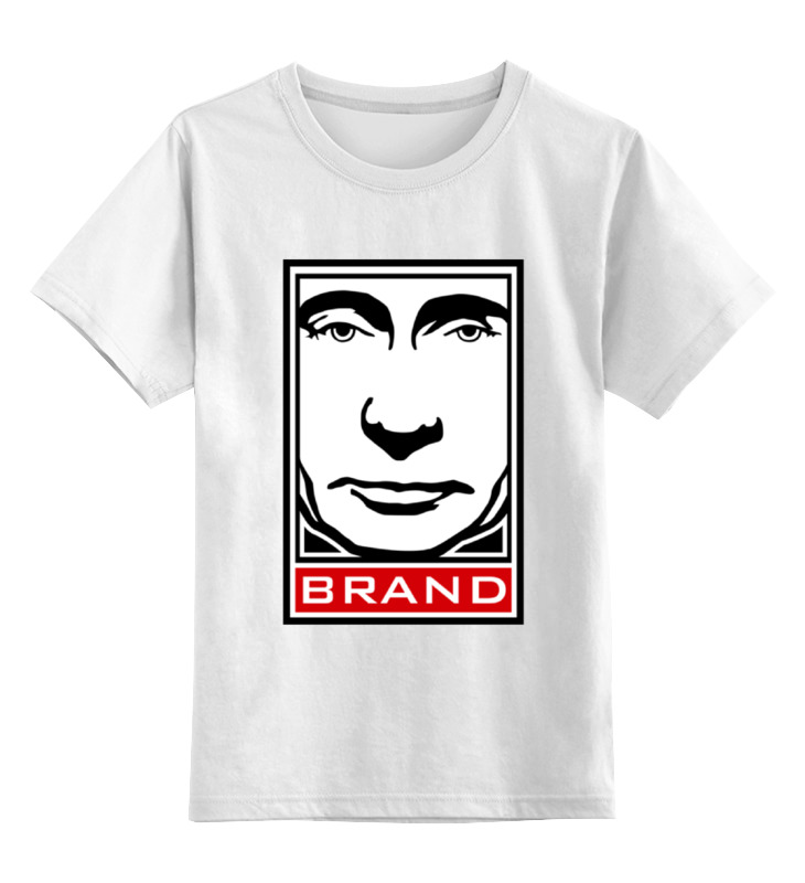 

Футболка детская Printio Brand цв. белый р. 104, Brand